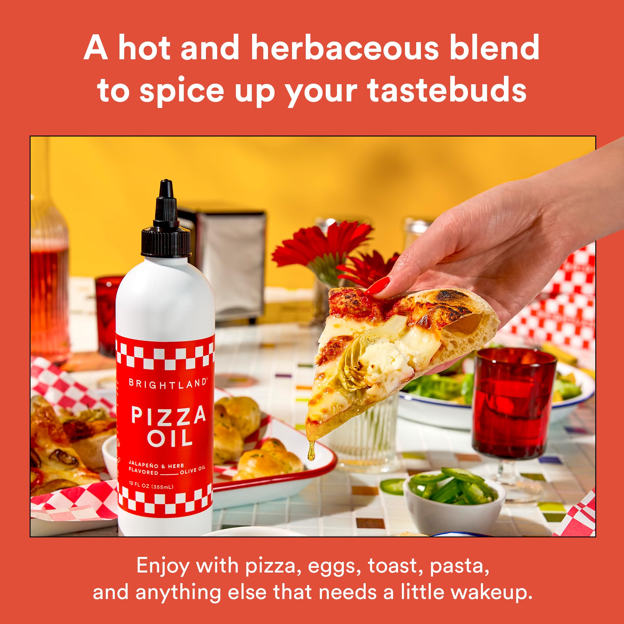 Amazon.com : Brightland Pizza Oil with Extra Virgin Infused Olive